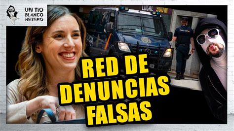 IRENE MONTERO Y La RED De DENUNCIAS FALSAS UTBED YouTube