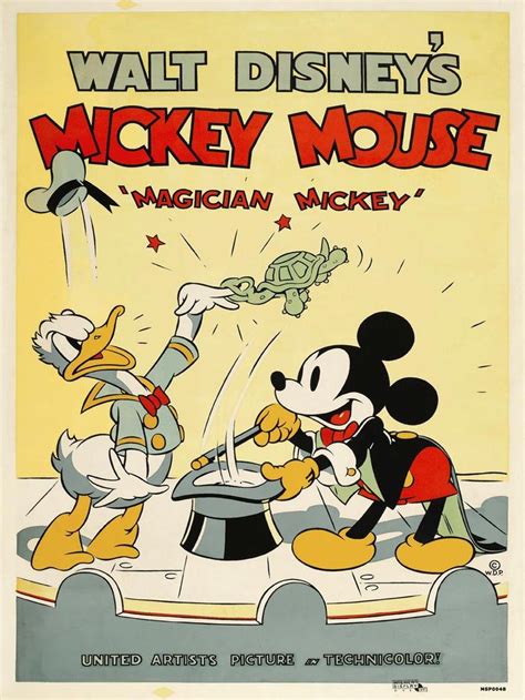 Mickey Mouse Disney Posters Vintage Disney Posters Classic Disney