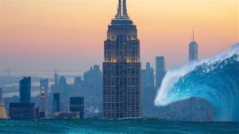 Tsunami Hits New York City Youtube