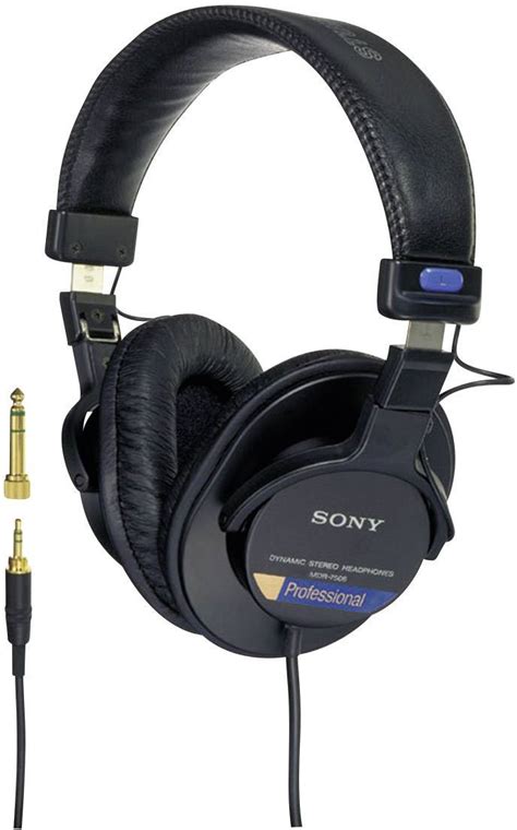 Sony Mdr 7506 Studio Over Ear Headphones Corded 1075100 Black Lupon