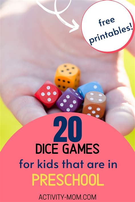 Printable Fun Dice Games