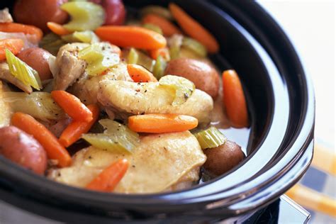 Low Fat Crock Pot Chicken And Vegetable Stew Recipe