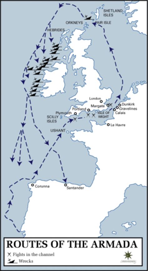 July 1588 The Spanish Armada Defeated By English Navy Hubpages