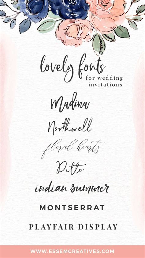 Best Fonts For Wedding Invitations Mavieetlereve
