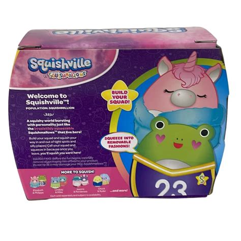 Squishville By Squishmallow Character 2 Packs Sqm0228 Collect Them All Official Kellytoy