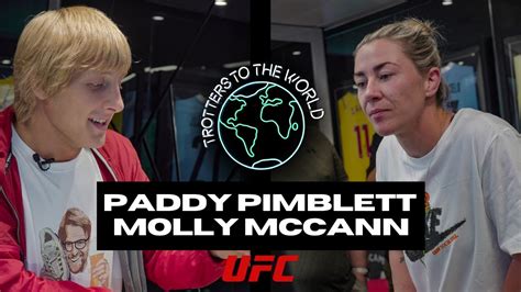 Paddy Pimblett Molly McCann Visit The Penthouse Ahead Of UFC London