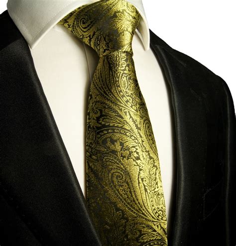 Gold Tie Black Floral 358 Order Now Paul Malone Shop