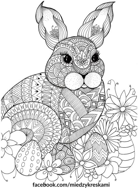 Easter Bunny Spring Coloring Pages Mandala Coloring Pages Easter