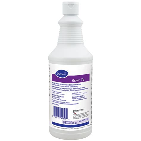 Diversey Oxivir Tb Ready To Use Disinfectant Cleaner Ml Case Of Sanituf
