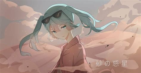 Hd Wallpaper Anime Vocaloid Hatsune Miku Sand Planet Vocaloid