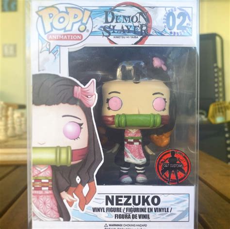 Anime pop figures demon slayer. My newest custom Funko Pop! Nezuko from Demon Slayer!🩸 ...
