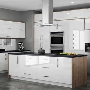 They design and colors are limited but the specifications such as no particleboard and thickness of parts are the same as other cabinet mfrs. Metropolitan Kitchen and Bath Cabinets by All Wood Cabinetry in 2020 | Kitchen cabinets for sale ...
