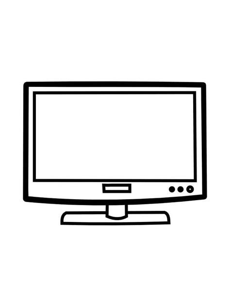 Tv Coloring Pages To Download And Print For Free