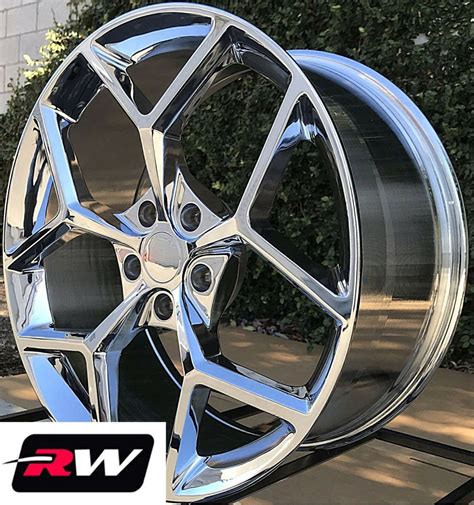 4 20 Inch 20x9 Chevy Camaro Z28 Oem Replica Wheels Chrome Rims