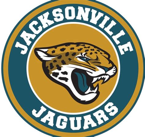 Jacksonville Jaguars Circle Logo Customizable Jaguars Logo Etsy