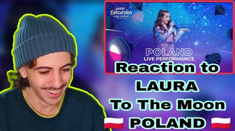 🇵🇱 Poland 🇵🇱 Laura Bączkiewicz To The Moon Reaction Junior Eurovision
