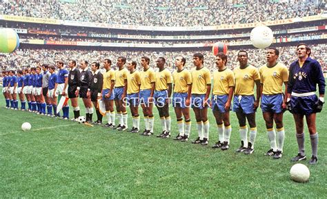 brazil v italy 1970 world cup final pele rivelino jairzinho gerson exclusive a4 print amazon