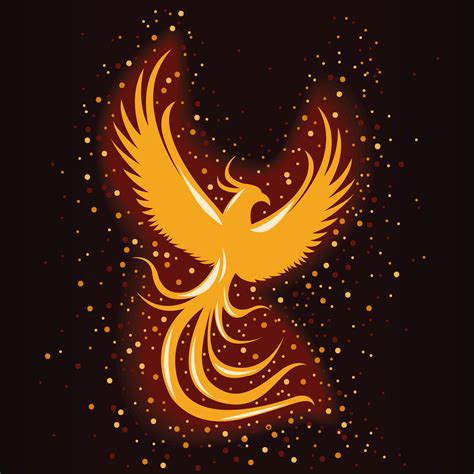 Phoenix Fire Vector Art Icons And Graphics For Free Download