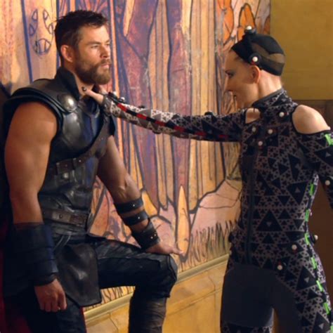 go behind the scenes of thor ragnarok with cate blanchett e online uk