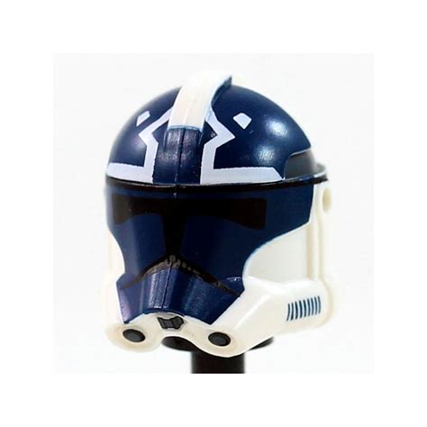 Lego Minifig Star Wars Clone Army Customs Rp2 332nd Dark Blue Helmet