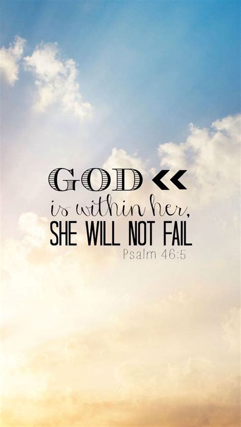 God Is In The Midst Of Her She Shall Not Be Moved God Shall Help Her