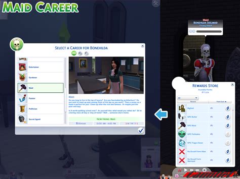 Maid Career Mods The Sims 4 Curseforge