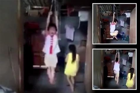 Shocking Video Of Five Year Old Girl Screaming In Terror As She Is Hung
