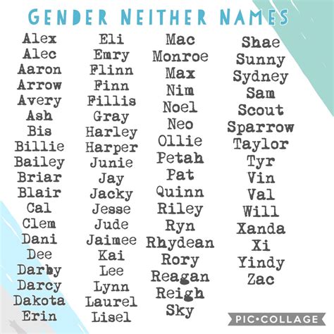 Gender Neutral Names Related To Nature Cool Guy Names