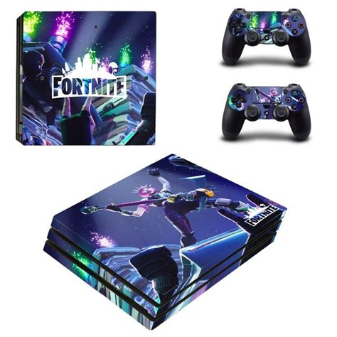 Fortnite Ps4 Pro Skin Sticker Decal For Playstation 4 Console And 2
