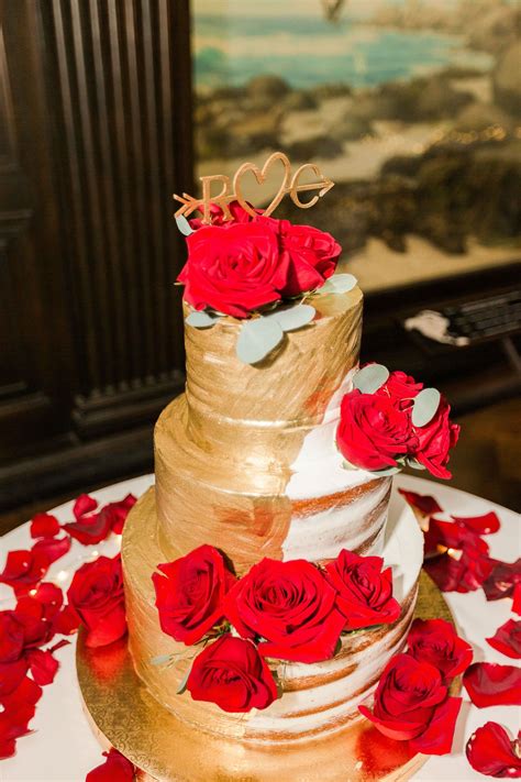 Pin By Natural History Museum Of Los On Valentine S Day In 2021 Wedding Cake Roses Red Rose