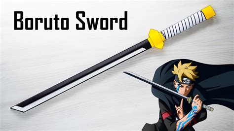 Katana Boruto How To Make A Boruto Sword From A4 Paper Naruto