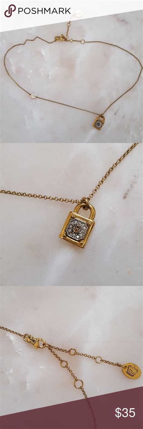 Juicy Couture Locket Necklace Locket Necklace Juicy Couture Jewelry