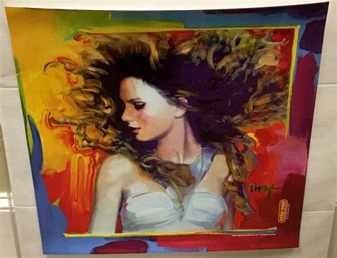 Taylor swift title of album: Lot - Taylor Swift "Fearless" Album Cover Art Print Poster by Peter Max