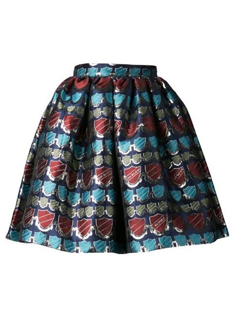 Shop House Of Holland Metallic Jacquard Skirt In Tootsies From The