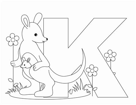 Alphabet Coloring Pages For Toddlers