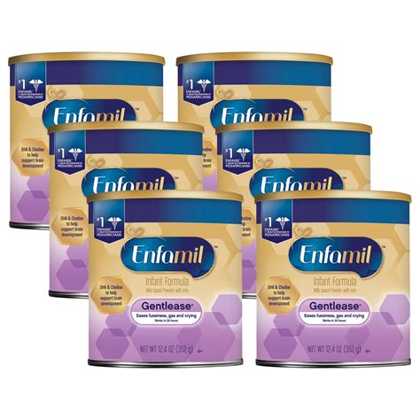 Enfamil Gentlease 124oz Can Case Of 6 Cff Trading