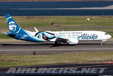 Boeing 737 9 Max Alaska Airlines Aviation Photo 6609857