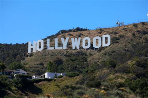 Hollywood Sign Editorial Stock Image Image Of Angeles 14089479