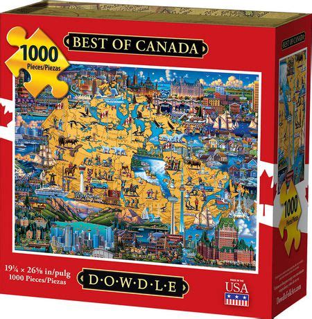 From everything to the very thing. Dowdle Jigsaw Puzzle - Best of Canada - 1000 Piece ...
