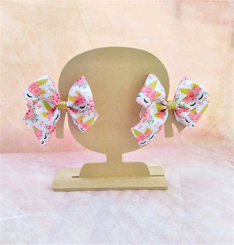 Hair Bow Displays Bundle Setbow Holder Bow Stand Silhouette Etsy
