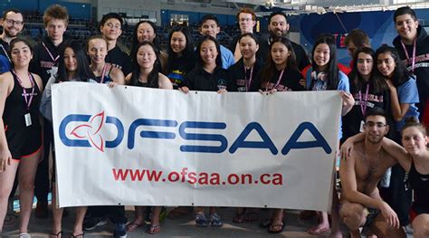 York Mills Swim Team Shines In The Pool At Ofsaa Streeter
