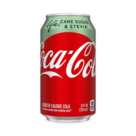 Coca Cola Coke Life Soda 12 Oz Cans Shop Soda At H E B