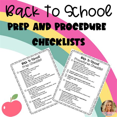 These Back To School Checklists Are Perfect For Organizing The