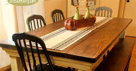 Art Is Beauty How To Build Your Own Farmhouse Table For Under 100
