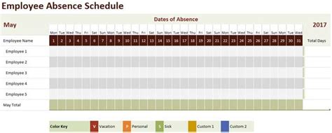 Employee annual leave record sheet templates 7 free docs xlsx pdf annual leave excel templates templates. Employee Annual Leave Record Format In Ms Excel - Attendance Sheet | Attendance sheet, Math ...