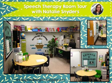 Natalie Snyders Slp A Peek Into My Speech Therapy Room Therapy Room