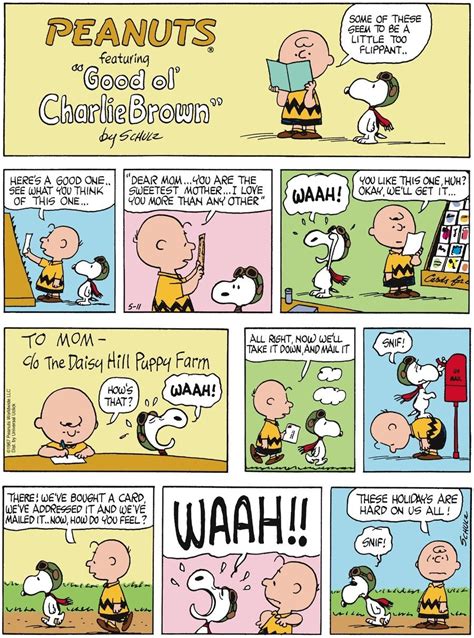 Peanuts By Charles Schulz For May Gocomics Com Charlie