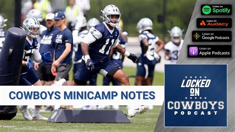 Cowboys Minicamp Notes Youtube