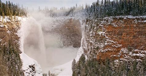 Helmcken Falls Near Clearwater British Columbia Canada