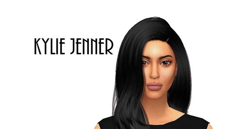 Kylie Jenner Sims 4 Create A Sim Youtube